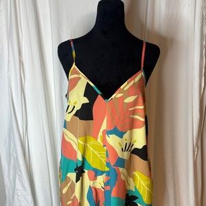 Luukse Colorful Spaghetti Strap Romper